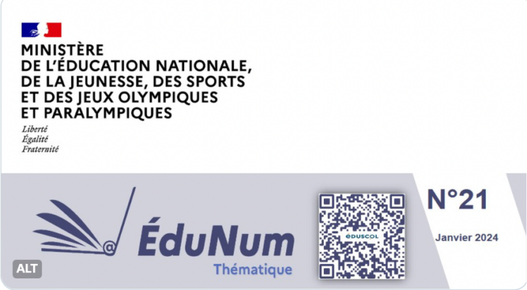 Lettre Edu Num 21 sur l’intelligence artificielle