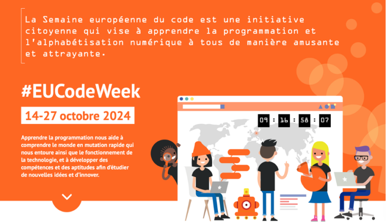 A vos claviers ! C’est bientôt la semaine du code.