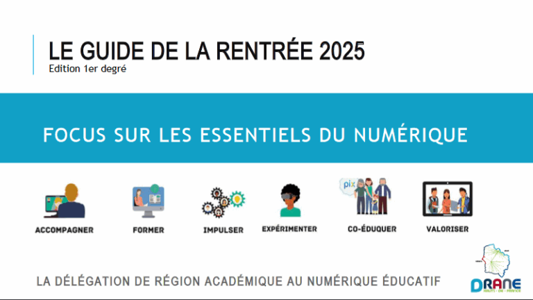 🚀 Rentrée 2025 : un guide numérique au service des enseignants