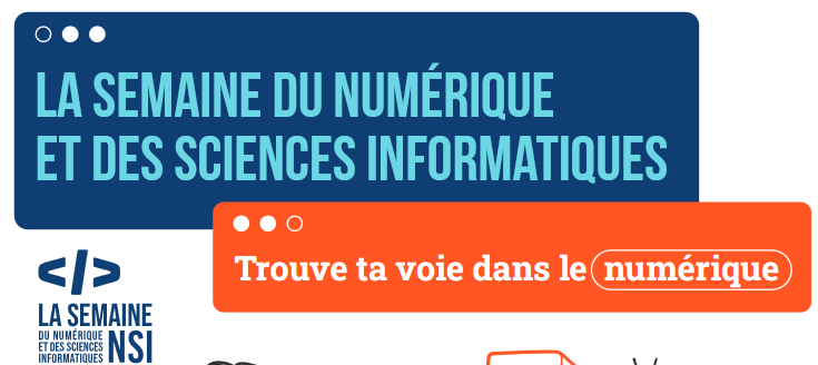 Semaine du numérique et des sciences informatiques (NSI) du 8 au 13 décembre 2025